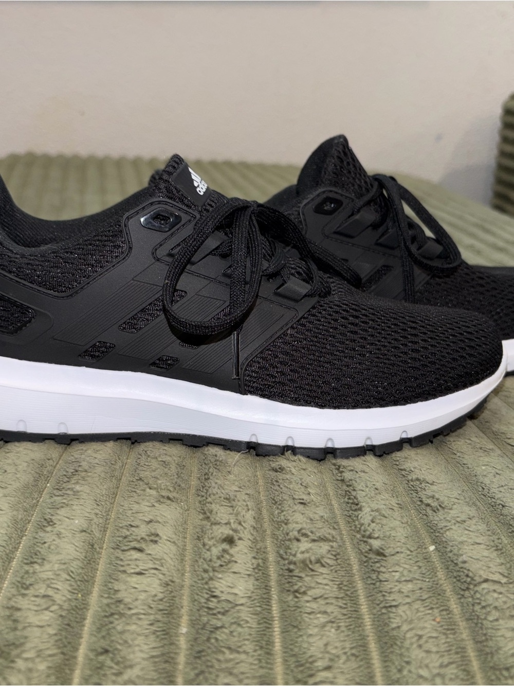 adidas Women’s Black and White Athletic Running Shoes